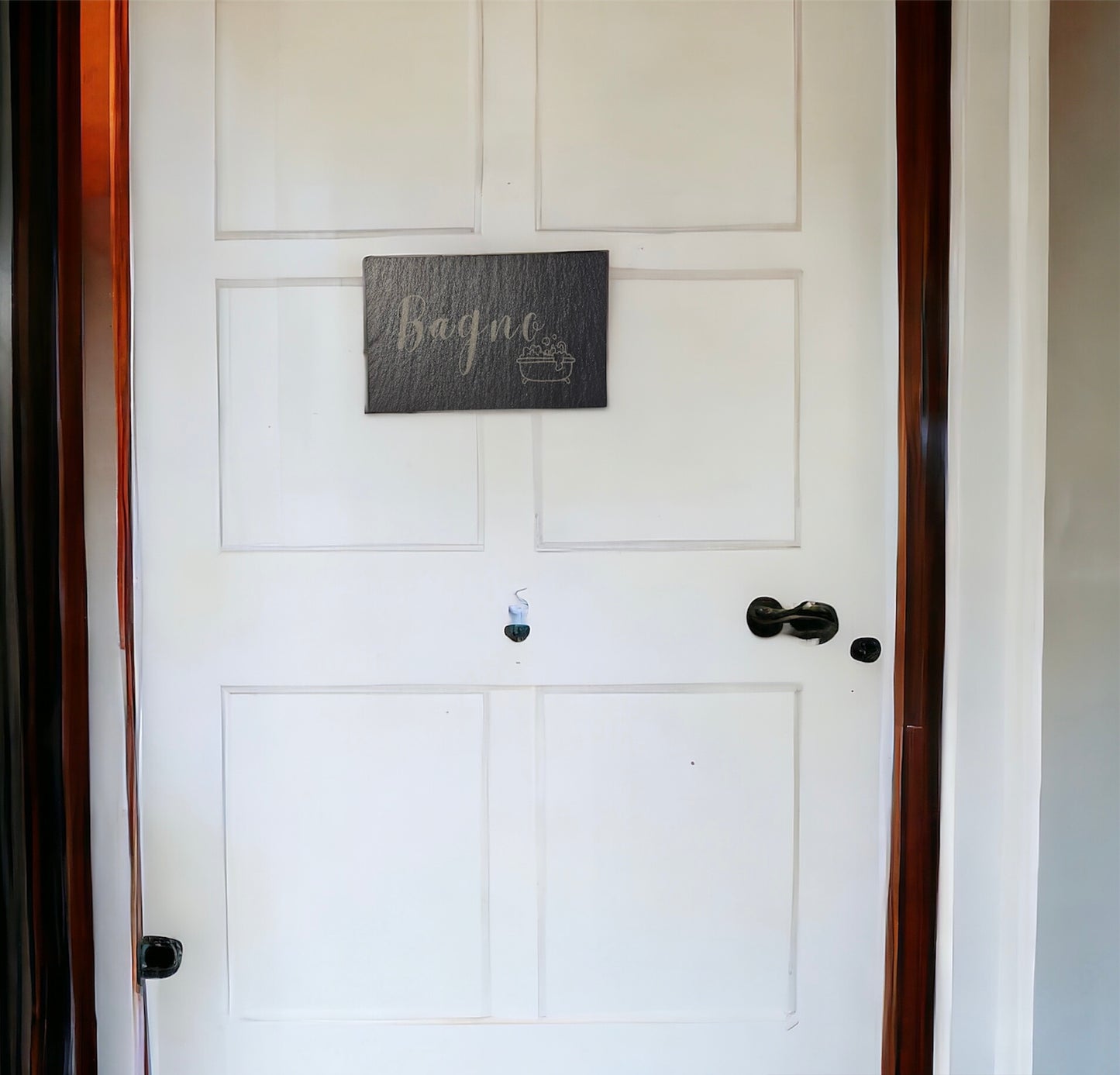 Targa per porta “bagno”